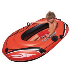 Одномісний надувний човен Bestway 61099-2 NE, Kondor 1000 (Hydro Force), 145 х 84 см (весла, ручний насос). 2-х камерна (М +)