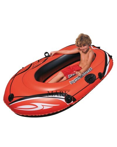 Одноместная надувная лодка Bestway 61099-2 NE, Kondor 1000 (Hydro Force), 145 х 84 см (весла, ручной насос). 2-х камерная (М+)