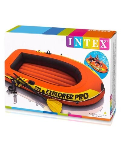 Надувная лодка одноместная Intex 58355 Explorer Pro 100 94 х 29 х 160 (М+)