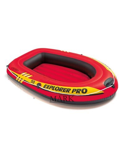 Одноместная надувная лодка Intex 58354, Explorer PRO 50, 137 х 85 см. 3-х камерная (М+)