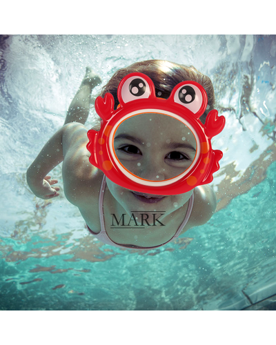 Детская маска для плавания Intex 55915 "Краб", 3-8 лет