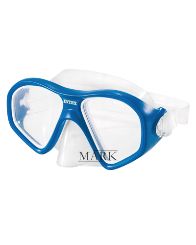 Маска для плавания Intex 55977, чёрный/синий