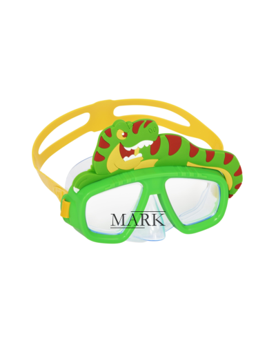 Детская маска для плавания Bestway 22064 «Динозавр», 3-8 лет