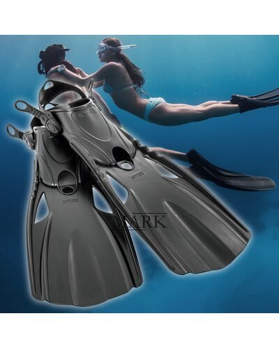 Ласты для плавания открытой пяткой Intex 55635 Large Super Sport Fins р.41-45 (I24)