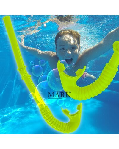 Детская трубка для подводного плавания 3-10 лет Intex 55922 Зеленая (I24)