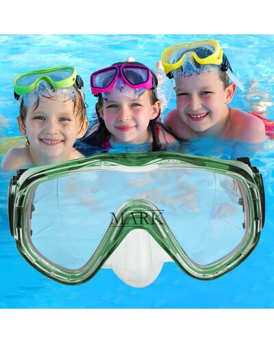 Маска для подводного плавания-дайвинга INTEX 22051 Зеленая (I24)