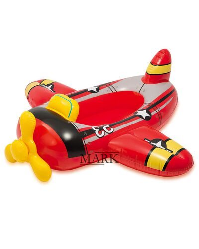 Детский надувной плотик  от 3 до 6 лет до 27кг Intex 59380 "Самолетик" (I24)