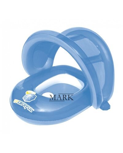 Детский надувной круг-плотик 1-2 год BestWay 34091 Голубой (I24)