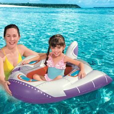 Детский надувной круг-плотик 3-6 лет BestWay 34106 Самолет (I24)