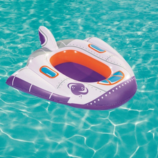 Дитяче надувне коло-плотик 3-6 років BestWay 34106 Літак (I24)