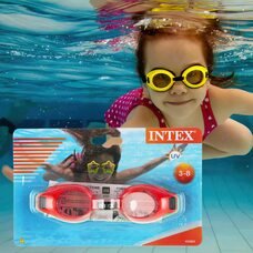 Окуляри для підводного плавання INTEX 55601 3-8 РОКІВ Червоний/LM