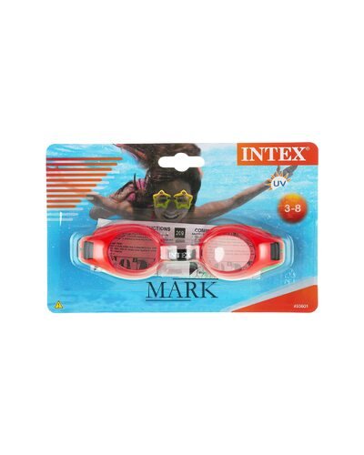 Очки для подводного плавания INTEX 55601 3-8 ЛЕТ Красный/LM