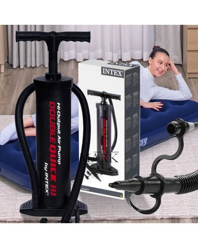 Ручной насос для надувания надувных матрасов Intex 68615 3,3л 48см (LM)