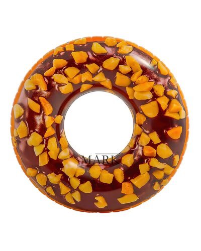 Надувной пляжный круг для плавания "Пончик" диаметром 114 см INTEX 56262 (AT)