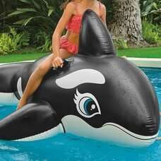 Дитячий надувний пліт для плавання з ручками "Касатка" Intex 58561NP (AT)