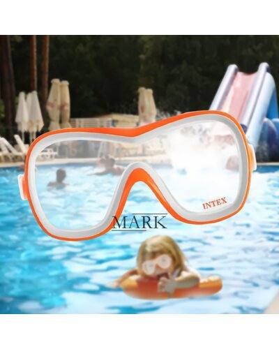 Оранжевая маска для плавания Wave Rider Masks Intex 55978