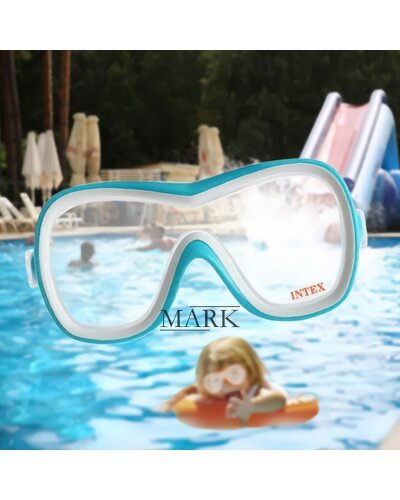 Голубая маска для плавания Wave Rider Masks Intex 55978
