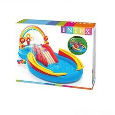 Надувний ігровий центр Intex 57453 "Веселка з гіркою"