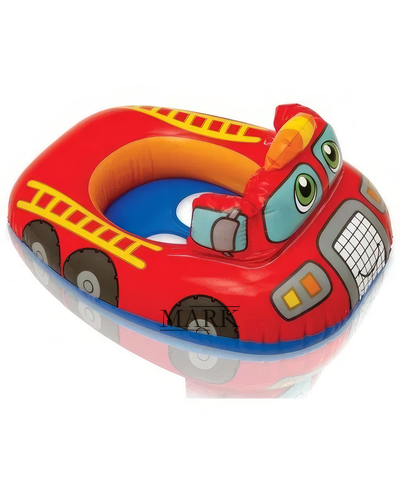 Детский надувной плотик для плавания Intex 59586 Красная машинка