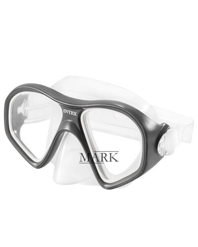Детская маска для плавания с регулируемым ремешком Intex 55977 от 14 лет Серый (АТ)
