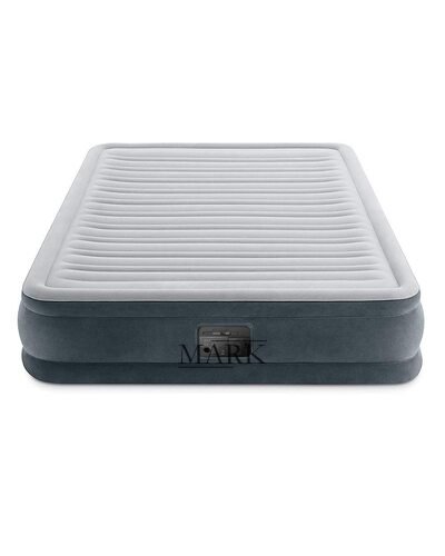 Надувная кровать-матрас Intex Comfort-Plush Mid Rise Queen 67770 L, встроеный электро насос